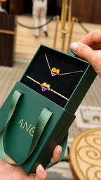 Set Colombia pulsera + cadena