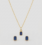 Cadena Esmeralda + Aretas