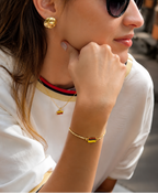 Set Colombia pulsera + cadena